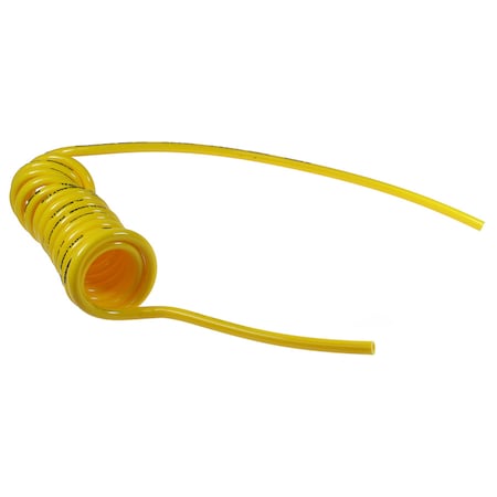 COILHOSE PNEUMATICS Flexcoil 0.160" ID x 30’ No Fittings Yellow PU532-30W1-Y